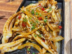 秘制铁板鱿鱼脚-小川洋风料理(街道口店)