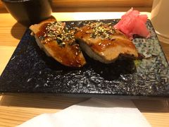 灸烤特选鹅肝握-鲔屋寿喜烧