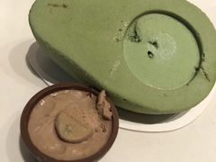 绿色星丸子蛋糕-星巴克(宁波老外滩店)