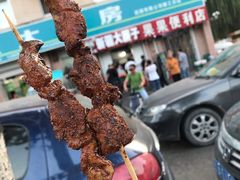烤腰子-劳动公园新疆人烤腰子