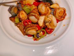 紫山茄拌扇贝-味莊·青岛菜(石老人店)