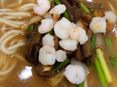 虾爆鳝面-奎元馆.百年奎元.非遗传承(西湖边的解放路店)