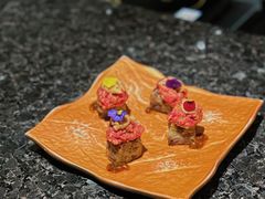 生牛肉海胆迷你千层-老乾杯和牛烧肉(王府中环店)
