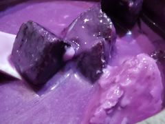 椰皇紫薯小圆子炖蛋白-满记甜品(王府井北京市百货大楼店)