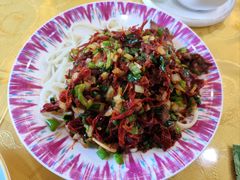 滚刀肉辣皮子拌面-新疆巴州金丝特餐厅(大钟寺店)