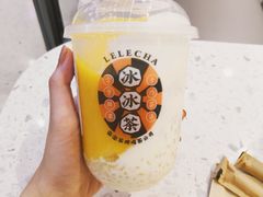 杨枝甘露冰冰茶-LELECHA乐乐茶(月星环球港店)