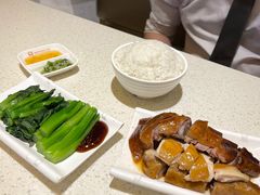 烧腊双拼套餐-香港新发烧腊茶餐厅(书城店)