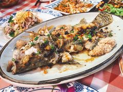 一鱼两吃-龙桥私厨·姜花菊花过桥鱼·顺德菜(容桂店)