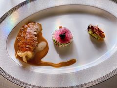 香焖波士顿龙虾佐龙虾塔-弗兰克牛排西餐厅Ribone steak house(柠檬花园店)