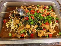 青椒紫苏牛蛙-水浒湘西小串烧烤.小龙虾.烤鱼(员村店)