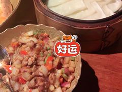 薄饼卷羊肉粒-楼兰新疆主题餐厅(苏州中心店)