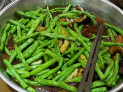 茄子炒豆角-启香鸡私房菜(湖景店)