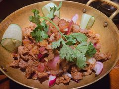 干锅孜然羊肉-楼兰新疆主题餐厅(苏州中心店)