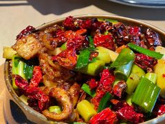 宫爆板筋-山石榴·贵州菜(丰盛里店)