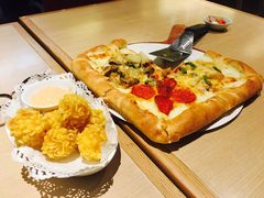 普装芝心新品美式至尊四拼比萨-必胜客(上地华联店)