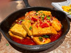 蒜香火腿包浆豆腐-云海肴·汽锅鸡·云南代表菜(五道口购物中心店)