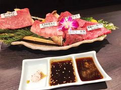 松阪牛肉拼盘-松阪牛焼肉M(法善寺横丁店)