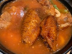 番茄浓汤鸡翅猪扒通粉-华嫂冰室(尖沙咀店)