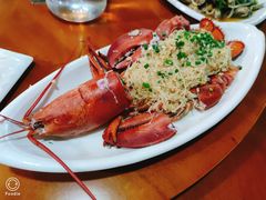 蒜蓉粉丝蒸大龙虾-南海渔家•海鲜•正宗海南菜(海棠湾店)