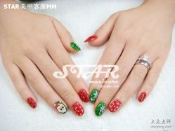点击看大图 圣诞精灵-STAR美甲店