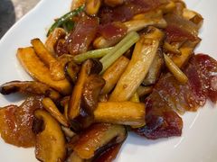 腊味炒三菇-四道菜·福建菜馆(新街口金鹰店)