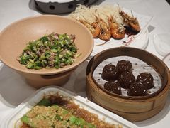 金银蒜蓉蒸胜瓜-稻香海鲜饭店(第一国际店)