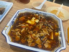 豆花里脊-天添纸包鸡家常菜