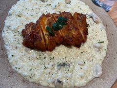 芝士奶油火辣鸡烩饭-KimPro 辛普乐概念韩餐