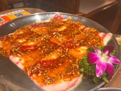 -明洞阿姨·韩式酱蟹烤肉·创意料理(三元桥店)