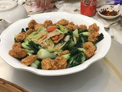 瑤柱魚腐浸菜苗-海港酒家(上水新丰店)