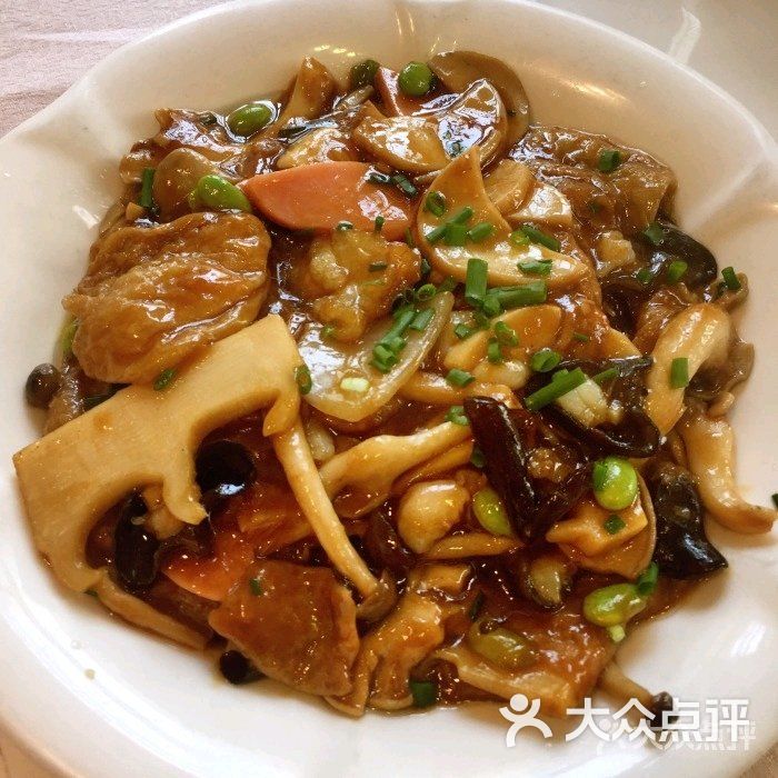 天福苑大酒店什锦面筋图片-北京无锡菜-大众点评网