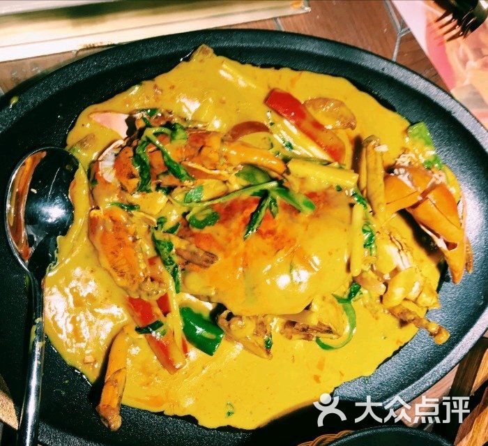 金牌泰香米泰式咖喱蟹