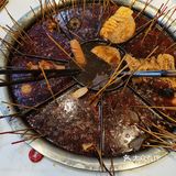 总体味道还行！老板还送了几串，特别客气。「墨鱼肠」还行