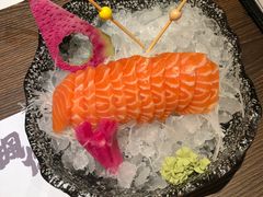 三文鱼刺身-枫伝料理居酒屋