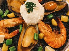 墨汁海鲜饭-toca小窝