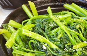 Shrimp Paste Stir-fried Water Spinach Stems
