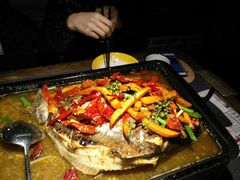 -探鱼·鲜青椒爽麻烤鱼(中天广场店)