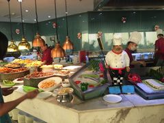 自助取餐区-339旋转餐厅(天府熊猫塔店)