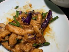 茄子烧长豆角-姐夫的小菜(新中关购物中心店)