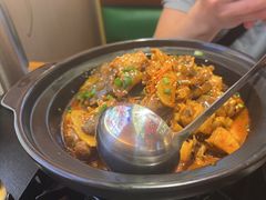 黄焖甲鱼鸡煲-聚味罗记大排檔·烧烤·鲜鱼杂·甲鱼煲(科学馆店)