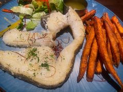 香煎法国银鳕鱼Frenchsilvercod-澳骄 Aussie Kitchen·手工披萨·西餐(国大店)