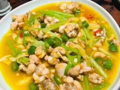 土姜辣爆牛蛙-鱼食饭稻·苏浙土菜17年老馆子(平江路店)