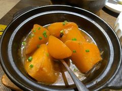 砂锅鲍汁萝卜-锦庐道地川菜(来福士店)