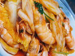 大虾烧白菜-1937青岛老味道·海肠捞饭·青岛菜(大鲍岛栈桥店)