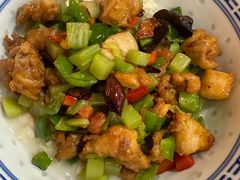 辣子鸡丁煮馍-老西安韩记三鲜煮馍(四府街店)