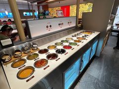 自助调料区-左庭右院鲜牛肉火锅(苏州园区永旺店)