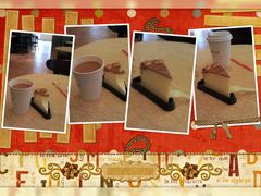 奶酪蛋糕，生姜奶茶-味多美蛋糕(古城店)