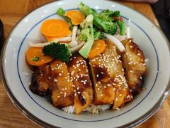 时蔬鸡排饭-牛気·越光米牛肉饭(水游城店)