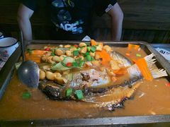 -探鱼·鲜青椒爽麻烤鱼(天河优托邦店)