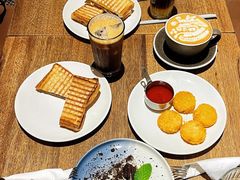 鸡蛋培根三明治-马尾咖啡(宏济新路店)